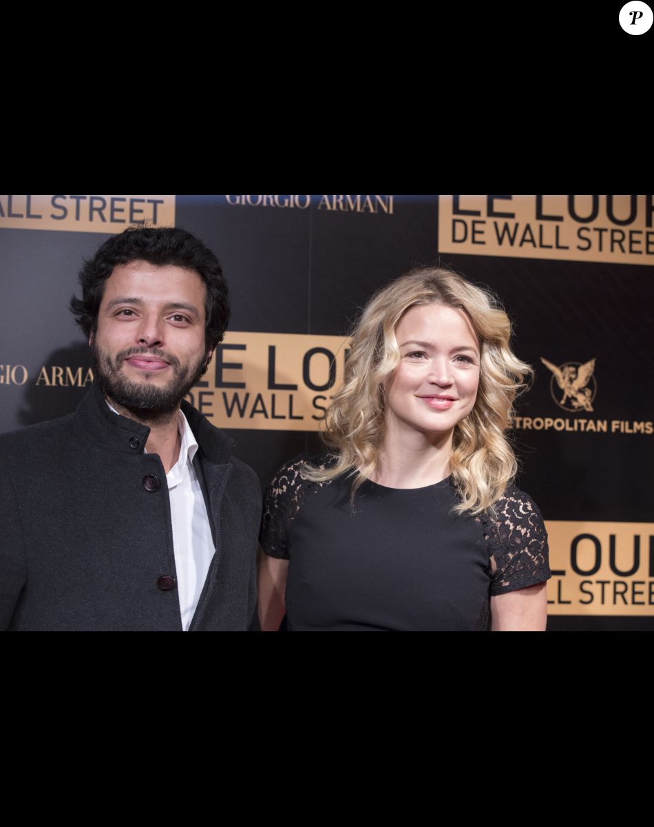 Virginie Efira et son compagnon Mabrouk El Mechri - Avant-premiere mondiale du film "Le loup de Wall Street" au cinema Gaumont Opera Capucines a Paris, le 9 decembre 2013.