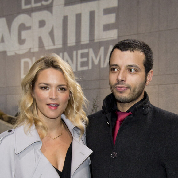 Virginie Efira et son compagnon Mabrouk El Mechri assistent à la 4ème Cérémonie des Magritte du Cinéma, au Square à Bruxelles. Belgique, Bruxelles, 1/02/2014