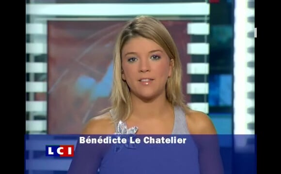 Bénédicte le Châtelier est animatrice de l'édition du soir sur la chaîne info LCI.