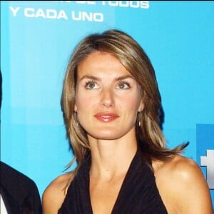Letitia Ortiz en 2033 lors d'un gala de la TVE, chaîne pour laquelle elle travaillait