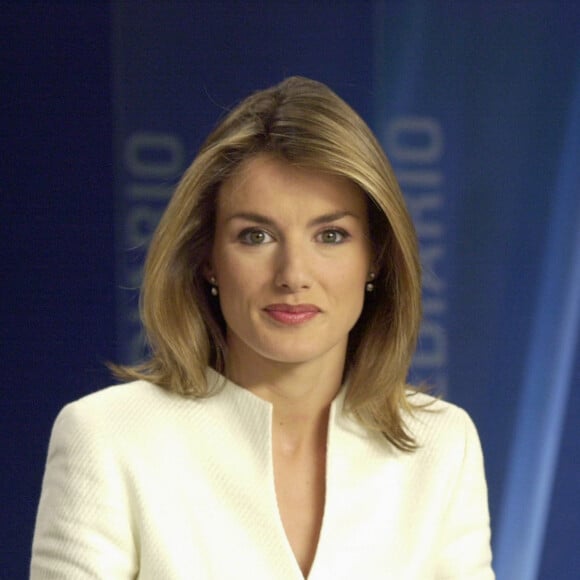 Letizia d'Espagne à l'époque où elle était journaliste pour la TVE dans les années 1990