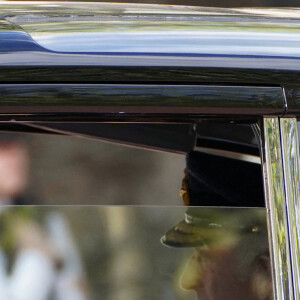 Le roi Charles III d'Angleterre et Camilla Parker Bowles, reine consort d'Angleterre - Procession cérémonielle du cercueil de la reine Elisabeth II du palais de Buckingham à Westminster Hall à Londres, Royaume Uni, le 14 septembre 2022.