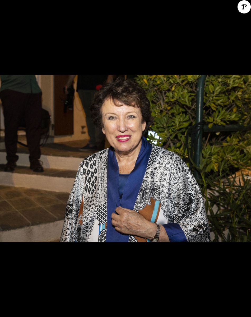 Exclusif - Roselyne Bachelot - Le triomphe de Patrick Bruel avec 6 rappels (les locations étaient complètes) en concert en acoustique au théâtre de Verdure pour l'ouverture du festival de Ramatuelle le 1er aout 2022. © Cyril Bruneau/Festival de Ramatuelle/Bestimage