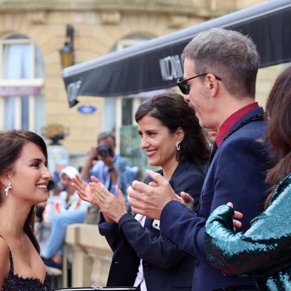 Penélope Cruz - Première du film "On the Fringe" lors de la cérémonie d'ouverture du 70ème Festival International du Film de San Sebastian (Saint Sébastien), le 16 septembre 2022.