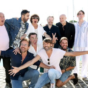 Les acteurs de la série "Plus belle la vie" lors de la 24ème édition du Festival de la Fiction TV de La Rochelle, France, le 17 septembre 2022. © Patrick Bernard/Bestimage 