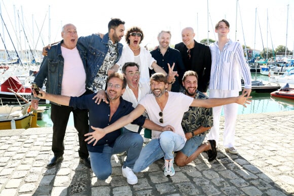 Les acteurs de la série "Plus belle la vie" lors de la 24ème édition du Festival de la Fiction TV de La Rochelle, France, le 17 septembre 2022. © Patrick Bernard/Bestimage 