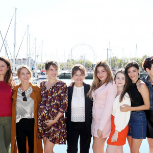 Les actrices de la série "Plus belle la vie" lors de la 24ème édition du Festival de la Fiction TV de La Rochelle, France, le 17 septembre 2022. © Patrick Bernard/Bestimage 