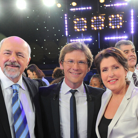 Bertrand Renard, Laurent Romejko, Arielle Boulin-Prat. © Guillaume Gaffiot /Bestimage