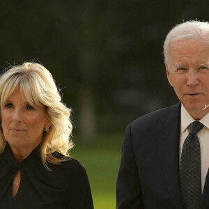 Le président des Etats-Unis Joe Biden et la première dame Jill Biden - Les chefs d'Etats et les invités arrivent à la réception donnée par le roi d'Angleterre à Buckingham Palace, à la veille des funérailles de la reine Elizabeth II d'Angleterre, le 18 septembre 2022.