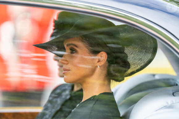 Meghan Markle, duchesse de Sussex - Funérailles nationales de la reine Elizabeth II à Londres, Royaume Uni, le 19 septembre 2022. © Avalon/panoramic/Bestimage 