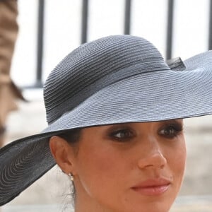 Meghan Markle, duchesse de Sussex - Arrivées au service funéraire à l'Abbaye de Westminster pour les funérailles d'Etat de la reine Elizabeth II d'Angleterre le 19 septembre 2022. © Geoff Pugh / PA via Bestimage 