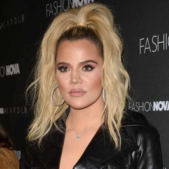 Khloe Kardashian au photocall de la soirée "Fashion Nova Launch" au Boulevard3 à Los Angeles, le 14 novembre 2018. 