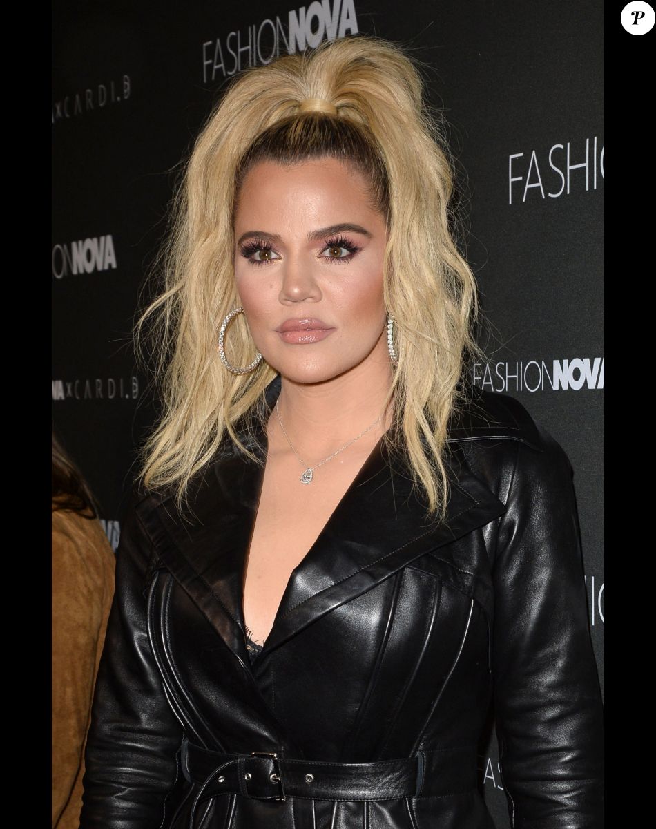 Khloe Kardashian au photocall de la soirée "Fashion Nova Launch" au Boulevard3 à Los Angeles, le 14 novembre 2018.