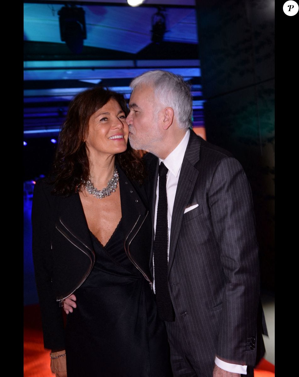 Pascal Praud et sa compagne Catherine - Cérémonie de clôture du 7 ème Festival de cinéma et musique de film de La Baule, le 26 juin 2021.