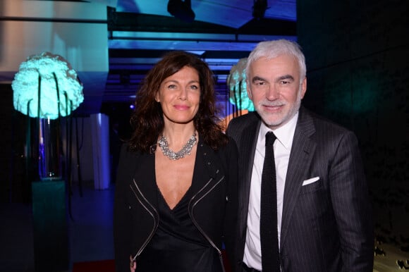 Pascal Praud et sa compagne Catherine - Cérémonie de clôture du 7 ème Festival de cinéma et musique de film de La Baule, le 26 juin 2021. 