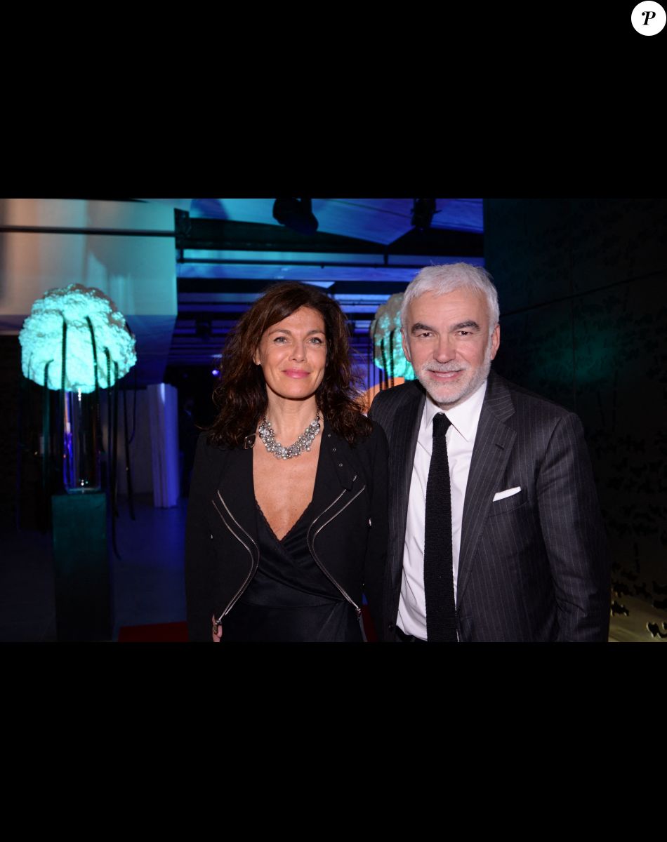 Pascal Praud et sa compagne Catherine - Cérémonie de clôture du 7 ème Festival de cinéma et musique de film de La Baule, le 26 juin 2021.