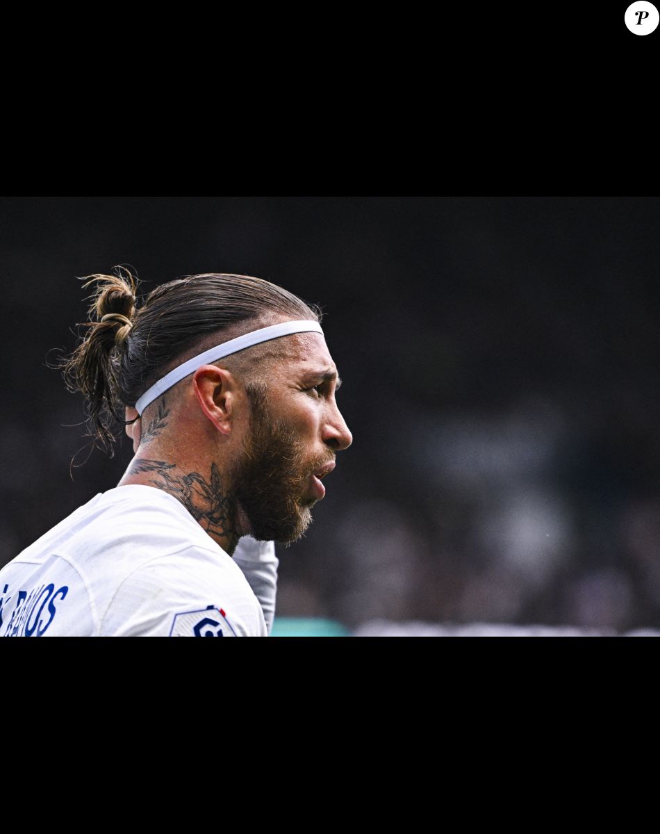 Sergio Ramos (PSG) - Match de football en ligue 1 Uber Eats : PSG vs Brest (1-0) au Parc des Princes à Paris, France le 10 Septembre 2022. © JB Autissier / Panoramic / Bestimage