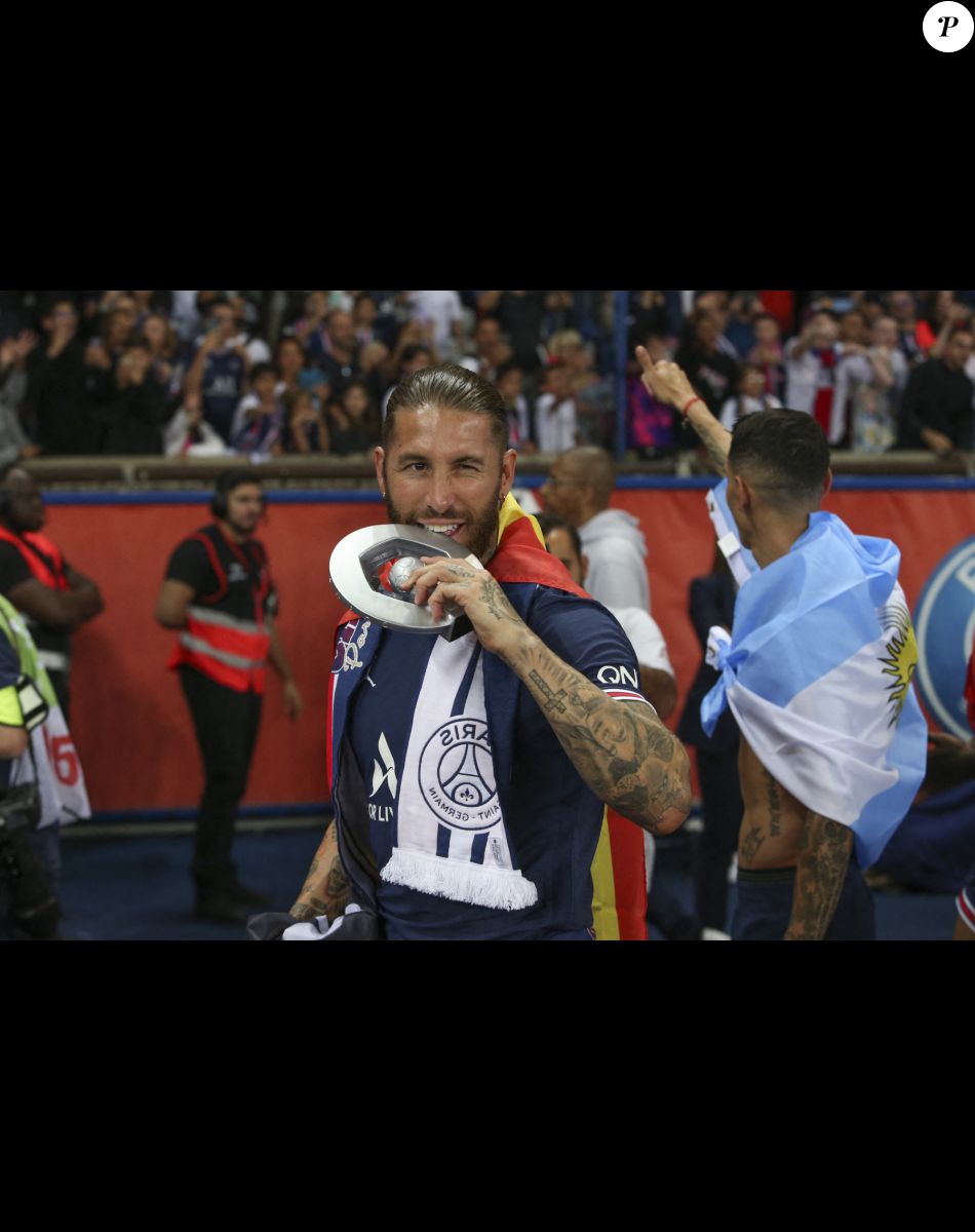 Sergio Ramos (PSG) - Football : Match Ligue 1 Uber Eats PSG Vs Metz (5-0) au parc des princes à Paris le 21 mai 2022. © Michael Baucher/Panoramic/Bestimage