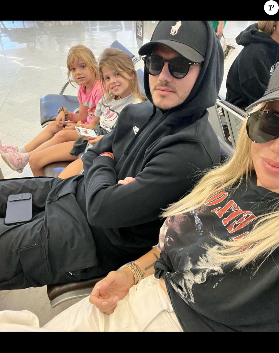 Mauro Icardi et Wanda Nara sont partis en famille à Ibiza.