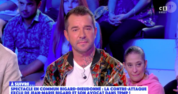 Mathieu, candidat de "L'amour est dans le pré" sur le plateau de "Touche pas à mon poste" pour parler de son divorce avec Alexandre.