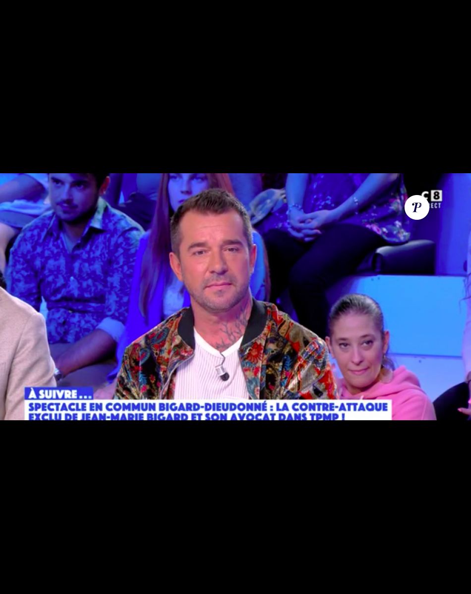 Mathieu, candidat de "L'amour est dans le pré" sur le plateau de "Touche pas à mon poste" pour parler de son divorce avec Alexandre.