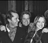 Louise Fletcher, Jack Nicholson, Winnie Hollman, Michael Douglas et Milos Forman à Paris pour la sortie du film "Vol au dessus d'un nid de coucou" en 1976.