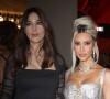 Kim Kardashian et Monica Bellucci à la soirée "Dolce & Gabbana" lors de la Fashion Week de Milan (MLFW).
