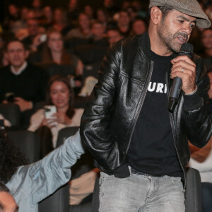 Jamel Debbouze vient assister dans le public à l'avant-première du film "Le nouveau jouet" au Kinépolis de Lomme le 24 septembre 2022. © Stephane Vansteenkiste / Bestimage.