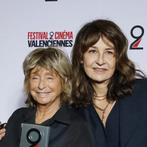 Danièle Thompson et Valérie Lemercier - Photocall lors du 12ème Festival 2 Cinéma de Valenciennes le 24 septembre 2022. © Denis Guignebourg / Bestimage.
