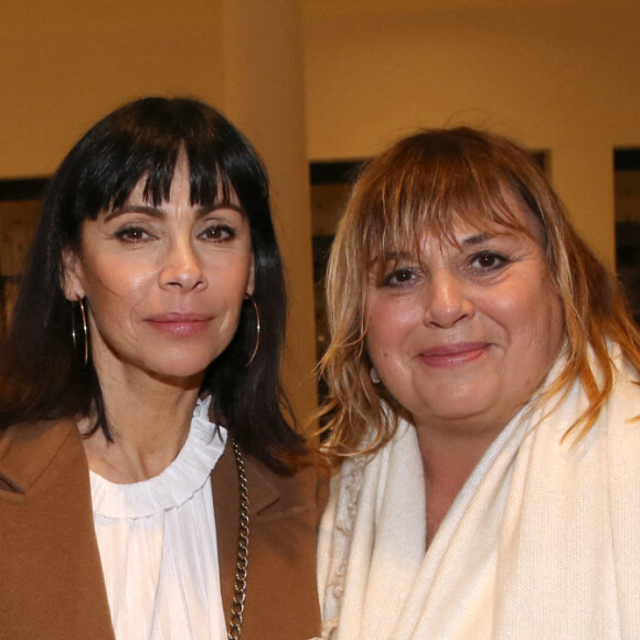 Exclusif - Mathilde May et Michèle Bernier - Représentation du ballet de danse "Mosaïques" de J.Lestel à la Salle Pleyel à Paris. Le 16 février 2022. © Bertrand Rindoff Petroff / Bestimage