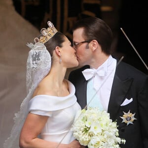 La princesse Victoria et le prince Daniel de Suède lors de leur mariage. Photo par Urban Andersson/Aftonbladet Bild