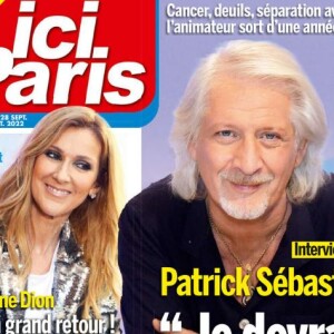 Couverture du magazine "Ici Paris" du 28 septembre 2022