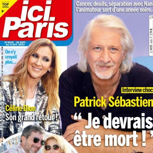 Couverture du magazine "Ici Paris" du 28 septembre 2022