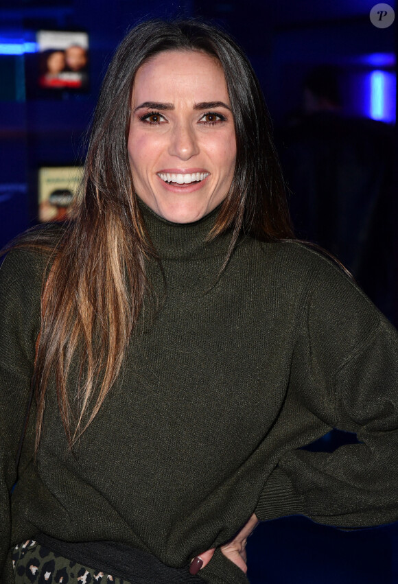 Capucine Anav - Inauguration de la salle de projection privée et éphémère Amazon Prime Video Club, dont l'accès est entièrement gratuit, place de La Madeleine à Paris. Le 9 décembre 2021 © Veeren / Bestimage