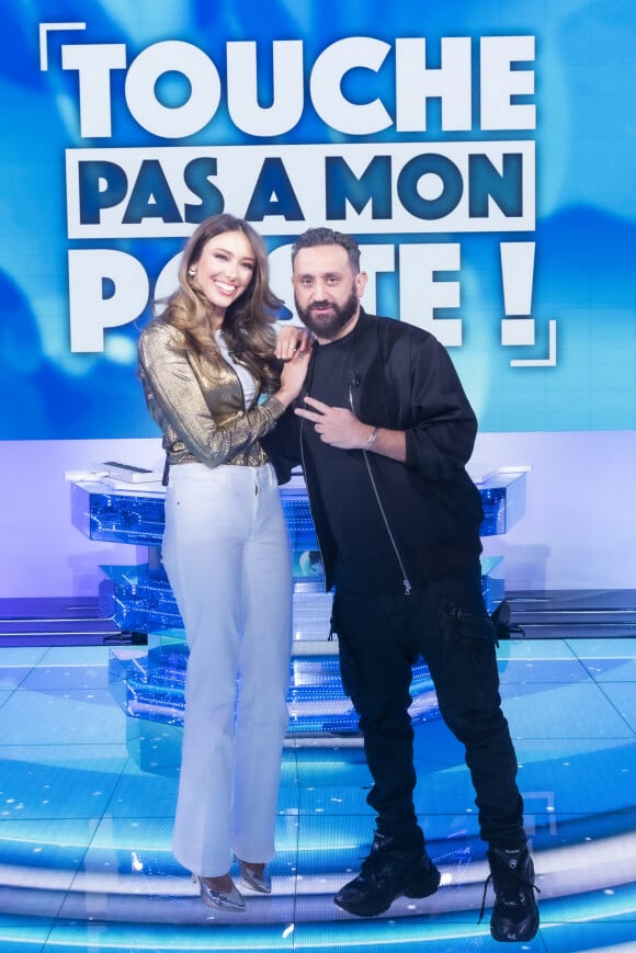 Exclusif - Delphine Wespiser, Cyril Hanouna - Enregistrement de l'émission "Touche Pas à Mon Poste (TPMP)", diffusée en direct sur C8 le 31 mars © Jack Tribeca / Bestimage