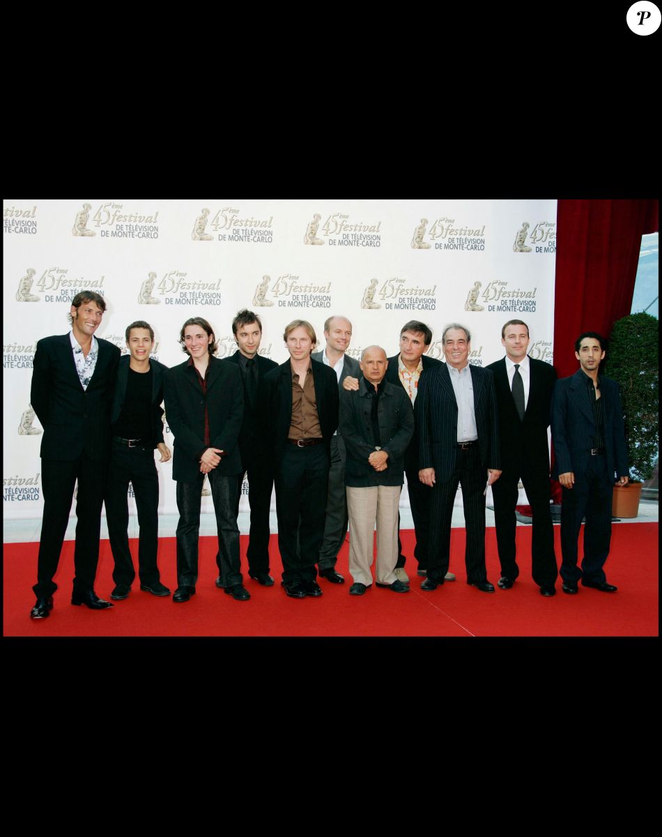 PLUS BELLE LA VIE - LAURENT KERUSORE - AMBROISE MICHEL - GEOFFREY SAUVEAUX - JULIEN DUVAL - THIERRY RAGUENEAU - PIERRE MARTOT - RICHARD GUEDJ - ALEXANDRE FABRE - MICHEL CORDES - SERGE DUPIRE SAFIANE BELMOUDEN SOIREE D' OUVERTUE DU 45EME FESTIVAL DE TELEVISION DE MONTE CARLO