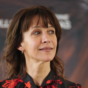 Sophie Marceau au photocall du film "Tout s'est bien passé" à l'hôtel "Barcelo Torre" à Madrid, le 27 janvier 2022. 