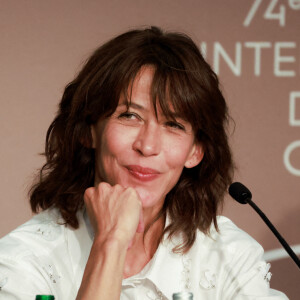 Sophie Marceau lors de la Conférence de presse du film "Tout s'est bien passé" lors du 74ème festival international du film de Cannes le 8 juillet 2021. © Borde / Jacovides / Moreau / Pool / Bestimage 