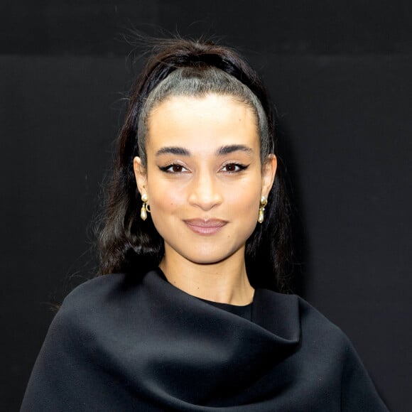 Camélia Jordana - Photocall du défilé Valentino Collection Femme Prêt-à-porter Printemps/Eté 2023 lors de la Fashion Week de Paris (PFW), France, le 2 octobre 2022. 