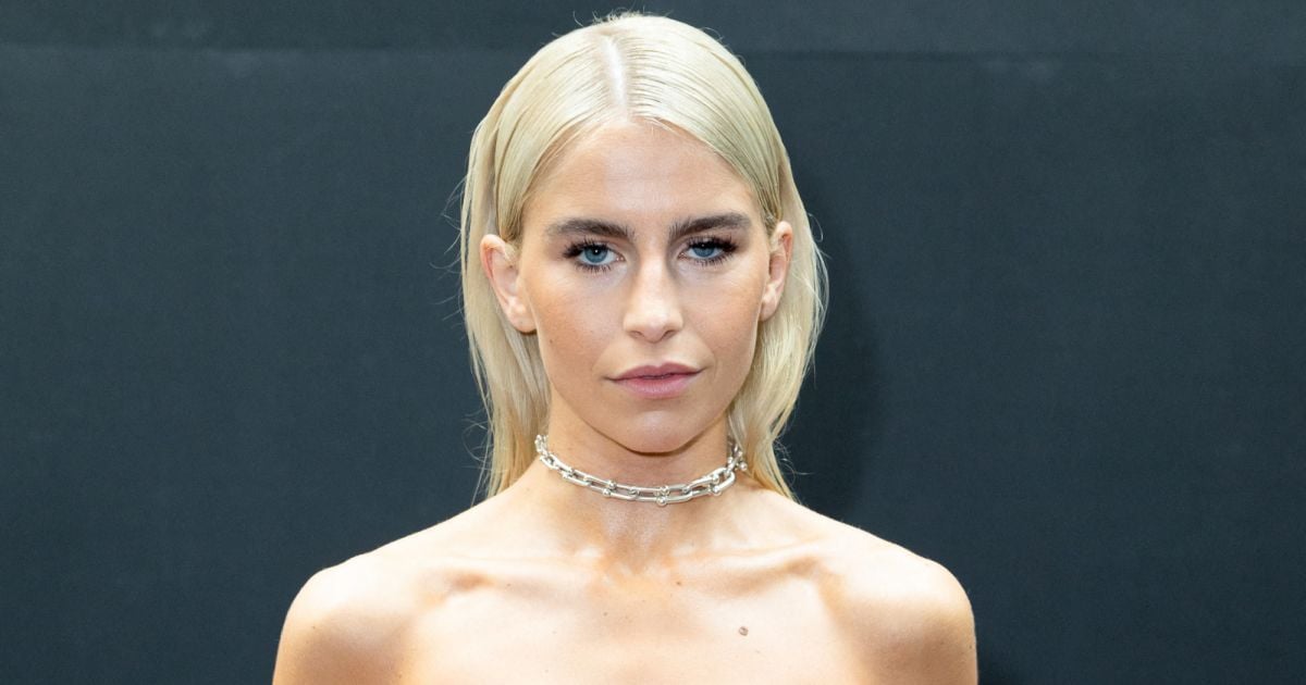 Caroline Caro Daur - Photocall du défilé Valentino Collection Femme
