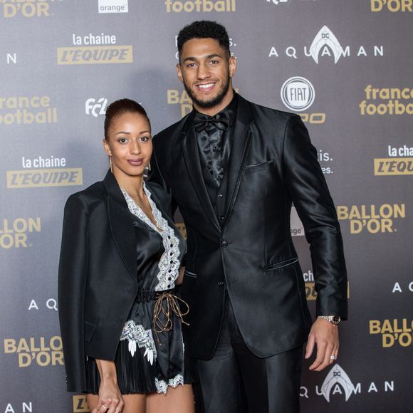 Tony Yoka et Estelle Mossely - Tapis rouge de la cérémonie du Ballon d'or France Football 2018 au Grand Palais à Paris. © Cyril Moreau/Bestimage 