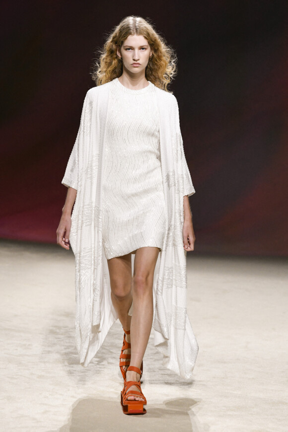 Défilé de mode prêt-à-porter printemps-été 2023 "Hermes" lors de la fashion week de Paris. Le 1er octobre 2022