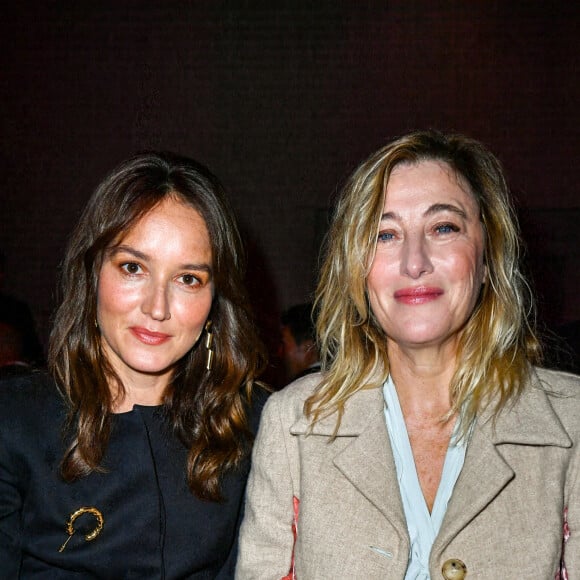 Anaïs Demoustier, Valeria Bruni-Tedeschi - Front Row du défilé Lanvin Collection Femme Prêt-à-porter Printemps/Eté 2023 lors de la Fashion Week de Paris (PFW), France, le 3 octobre 2022. © Veeren-Clovis/Bestimage