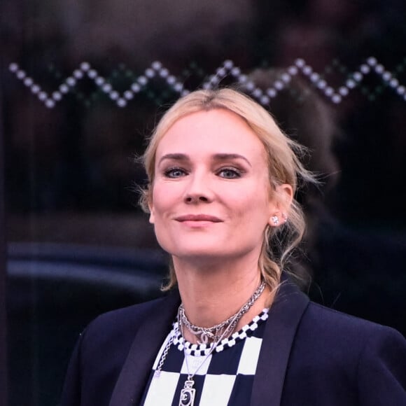 Diane Kruger - Arrivées au Défilé Chanel Femme Prêt-à-porter Printemps/Eté 2023 lors de la Fashion Week de Paris (PFW), France, le 4 octobre 2022. © Clovis / Veeren / Bestimage