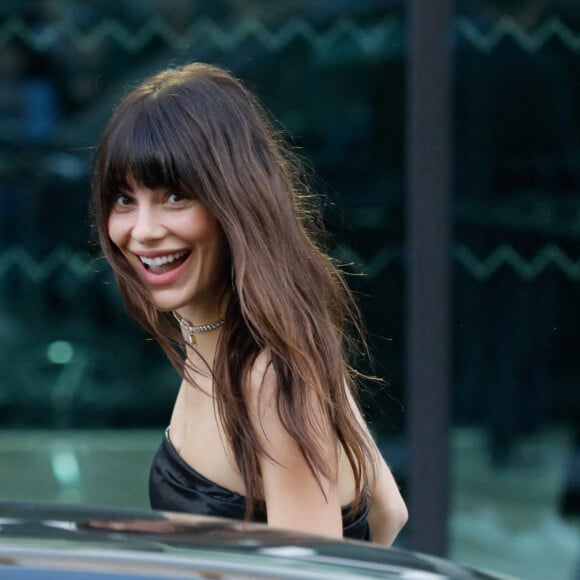 Camila Morrone - Arrivées au Défilé Chanel Femme Prêt-à-porter Printemps/Eté 2023 lors de la Fashion Week de Paris (PFW), France, le 4 octobre 2022. © Clovis / Veeren / Bestimage