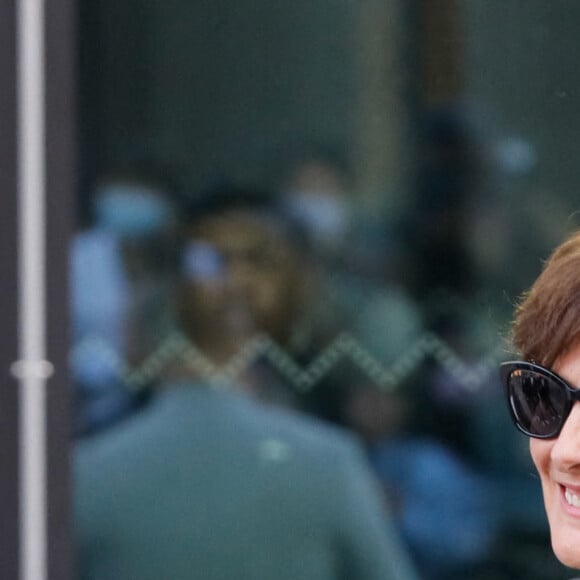 Inès de la Fressange - Arrivées au Défilé Chanel Femme Prêt-à-porter Printemps/Eté 2023 lors de la Fashion Week de Paris (PFW), France, le 4 octobre 2022. © Clovis / Veeren / Bestimage