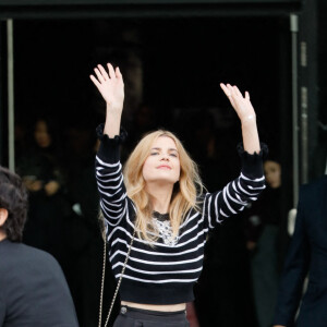 Cécile Cassel - Arrivées au Défilé Chanel Femme Prêt-à-porter Printemps/Eté 2023 lors de la Fashion Week de Paris (PFW), France, le 4 octobre 2022. © Clovis / Veeren / Bestimage