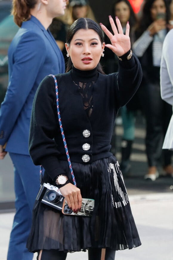 Sirivannavari Nariratana - Arrivées au Défilé Chanel Femme Prêt-à-porter Printemps/Eté 2023 lors de la Fashion Week de Paris (PFW), France, le 4 octobre 2022. © Clovis / Veeren / Bestimage