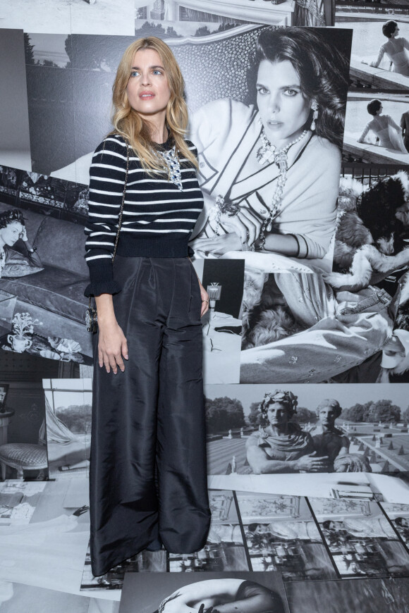 Cécile Cassel - Photocall au défilé Chanel Collection Femme Prêt-à-porter Printemps/Eté 2023 lors de la Fashion Week de Paris (PFW), France, le 4 octobre 2022. © Olivier Borde/Bestimage