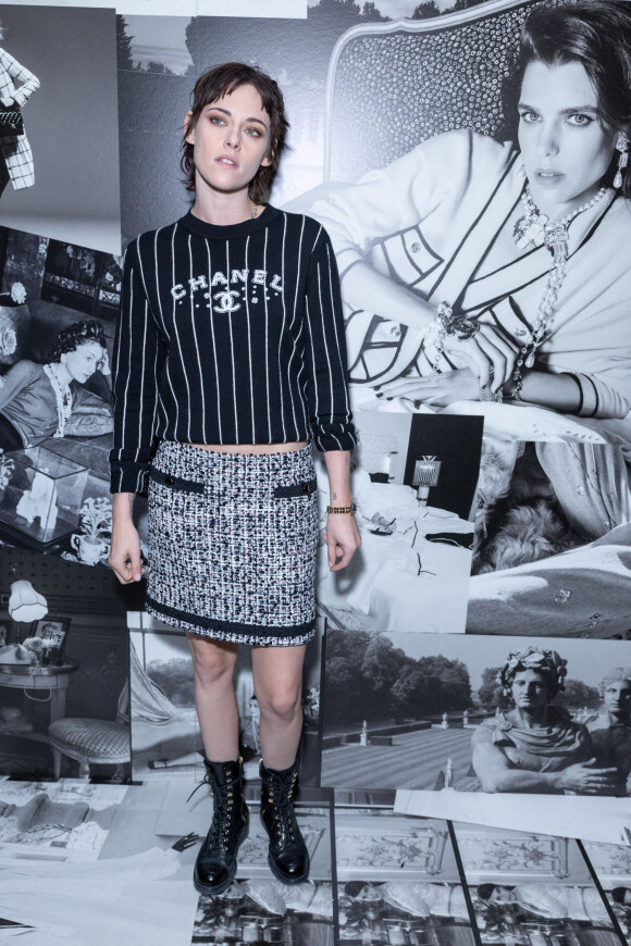 Kristen Stewart - Photocall au défilé Chanel Collection Femme Prêt-à-porter Printemps/Eté 2023 lors de la Fashion Week de Paris (PFW), France, le 4 octobre 2022. © Olivier Borde/Bestimage